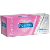 PASANTE - ULTRA THIN SENSITIVE CONDOMS 144 UNITS